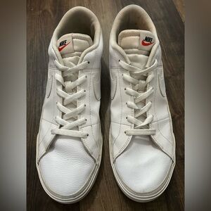 Nike Court Legacy White Tennis Mens Leather Retro Sneakers size 15